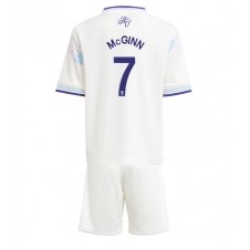 Aston Villa John McGinn #7 Tredjedraktsett Barn 2025-26 Kortermet (+ korte bukser)
